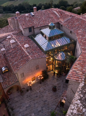 10. Hotel Castello di Reschio - The Palm Court