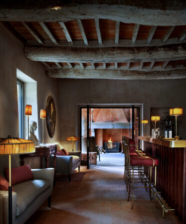 17. Castello di Reschio - The Palm Court Bar