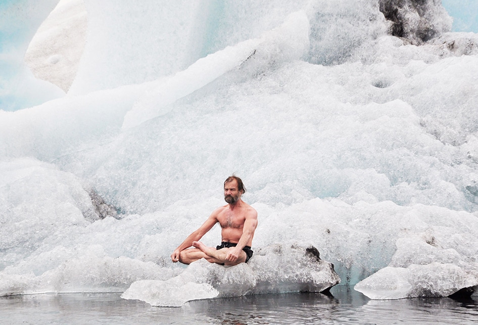 Ice Man' Wim Hof explains how to train your body for cold water